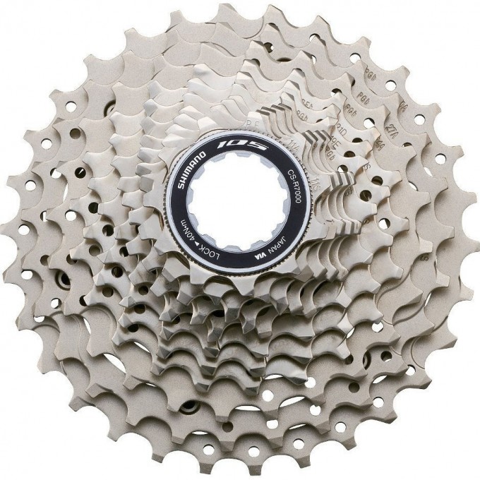 Кассета SHIMANO 105, R7000, 11 скоростей, 11-28 ICSR700011128 Кассета SHIMANO 105, R7000, 11 скоростей, 11-28 ICSR700011128