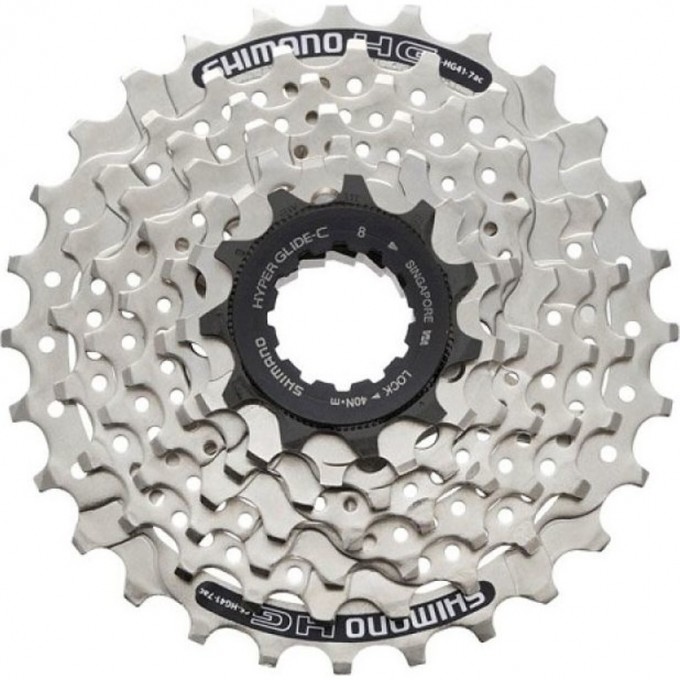 Кассета SHIMANO ACERA HG41, 7 скоростей, 11-28, (10 штук) ECSHG417128S Кассета SHIMANO ACERA HG41, 7 скоростей, 11-28, (10 штук) ECSHG417128S