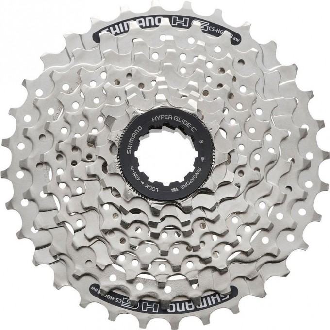 Кассета SHIMANO ACERA HG41, 8 скоростей, 11-32 ECSHG418132 Кассета SHIMANO ACERA HG41, 8 скоростей, 11-32 ECSHG418132