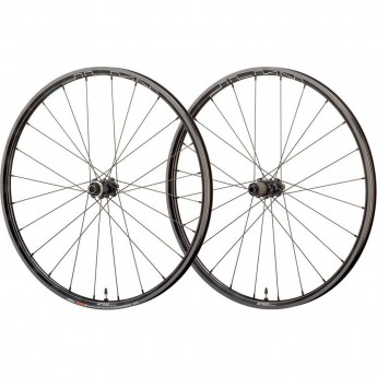Комплект колес SHIMANO MT-600, переднее и заднее, F:15/R12 мм E-THRU, 27,5", для 11 скоростей, C.LOCK, OLD 100/142