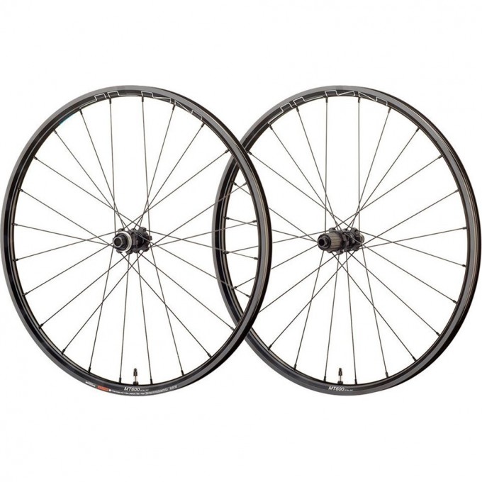 Комплект колес SHIMANO MT-600, переднее и заднее, F:15/R12ММ E-THRU, 29", для 11 скоростей, C.LOCK, OLD 100/142 EWHMT600LFERED9B Комплект колес SHIMANO MT-600, переднее и заднее, F:15/R12ММ E-THRU, 29", для 11 скоростей, C.LOCK, OLD 100/142 EWHMT600LFERED9B