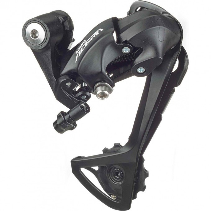 Переключатель задний SHIMANO ACERA, T3000, SGS, 9 скоростей, черный ERDT3000SGSL Переключатель задний SHIMANO ACERA, T3000, SGS, 9 скоростей, черный ERDT3000SGSL