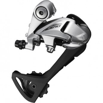 Переключатель задний SHIMANO ALIVIO, T4000, SGS, 9 скоростей, серебристый