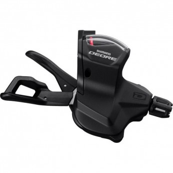 Шифтер SHIMANO DEORE, M6000, левый, 2/3 скорости, трос 1800 мм