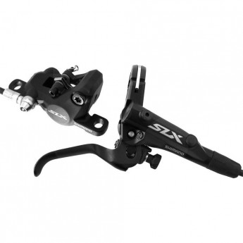 Тормоз дисковый SHIMANO SLX M7000, BL(правый)/BR(задний), без адаптера, пластиковая колодка, без радиатора, 1700мм