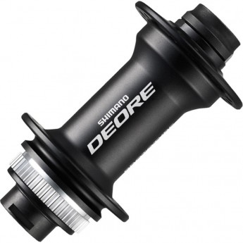 Втулка передняя SHIMANO DEORE, M6010, 32 ОТВ, C.LOCK, ПОД ОСЬ 15мм(БЕЗ ОСИ), ЦВ. ЧЕРНЫЙ