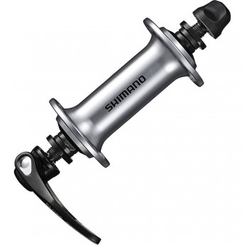 Втулка передняя SHIMANO SORA RS300, 36 отверстий, QR 133 мм, серебристый