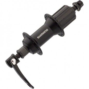 Втулка задняя SHIMANO ALIVIO, T4000, 32 отверстия, 8/9/10 скоростей, QR, черный