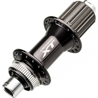 Втулка задняя SHIMANO DEORE XT, M8010, 32 отверстия, 8/9/10/11 скоростей, C.LOCK, под полую ось 12 мм (без оси), OLD:148 мм