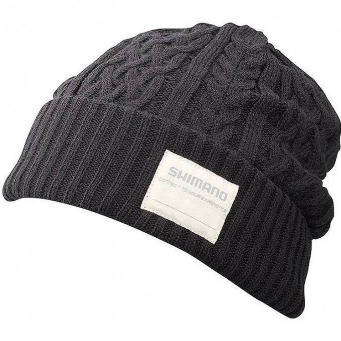 Шапка SHIMANO KNIT WATCH CHARCOAL REGULAR SIZE CA084QCGY