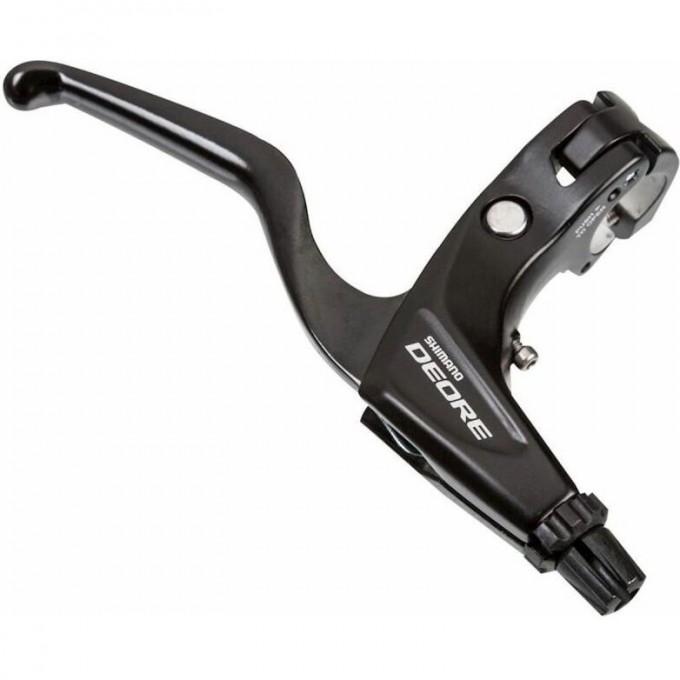 Тормозная ручка SHIMANO DEORE T610, левая, V-Brake, цвет черный EBLT610LL Тормозная ручка SHIMANO DEORE T610, левая, V-Brake, цвет черный EBLT610LL